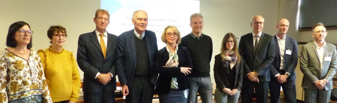 Les participants au séminaire inaugural